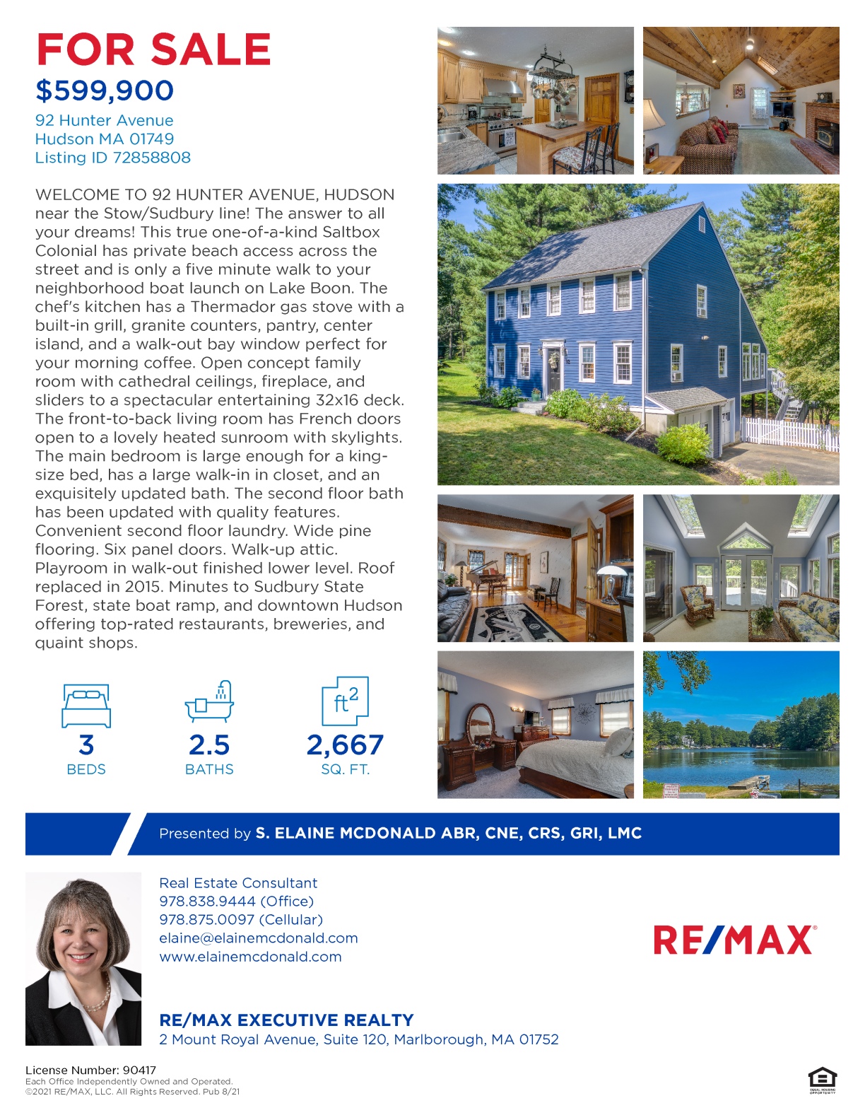 to 92 Hunter Avenue, Hudson!